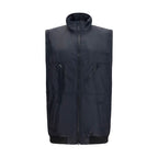 Oversized Polyamide Zip-Front Vest