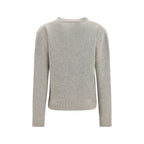 Merino Wool Shifted Panel Sweatshirt
