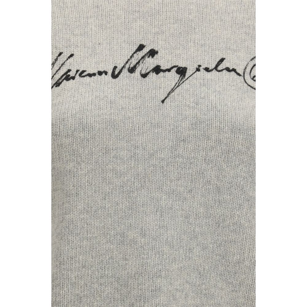 Merino Wool Shifted Panel Sweatshirt