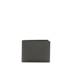 Calfskin Logo-Embossed Compact Wallet