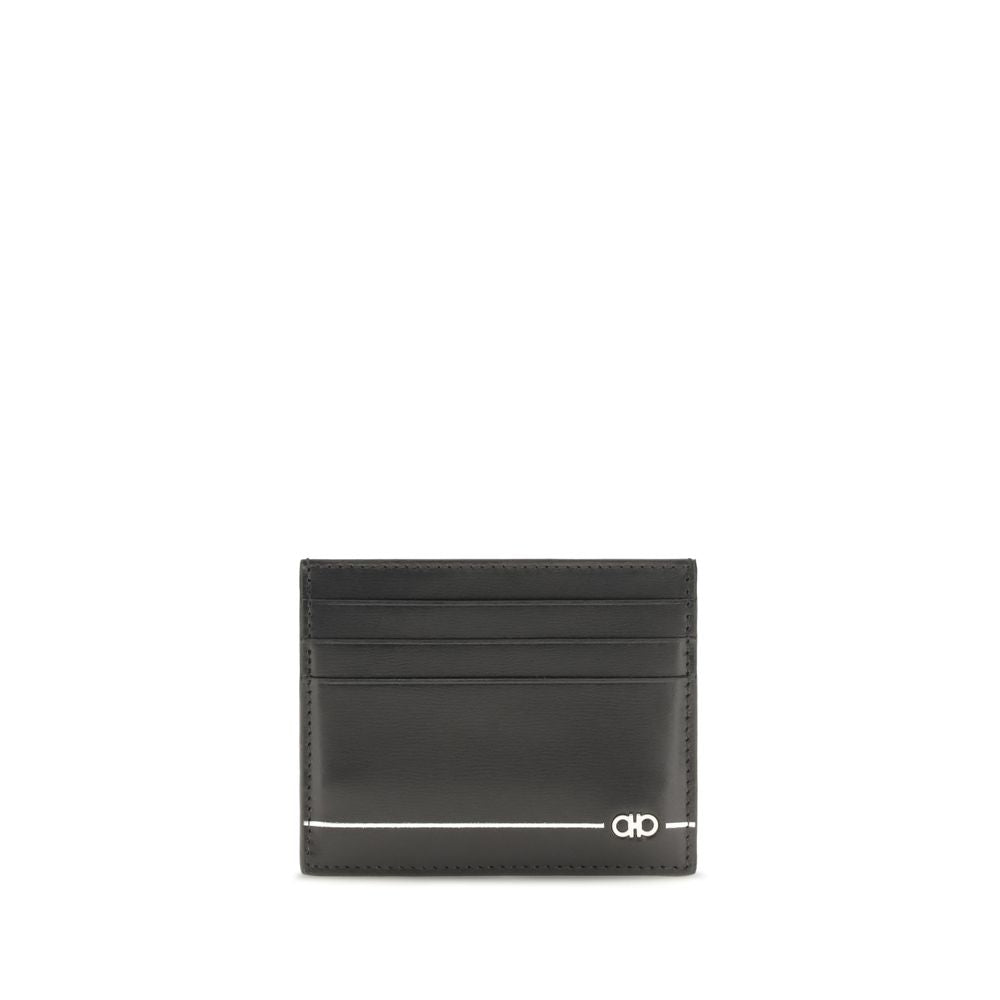 Black Calfskin Card Holder