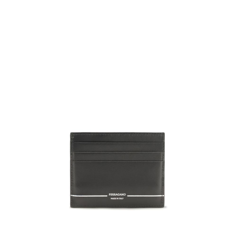 Black Calfskin Card Holder
