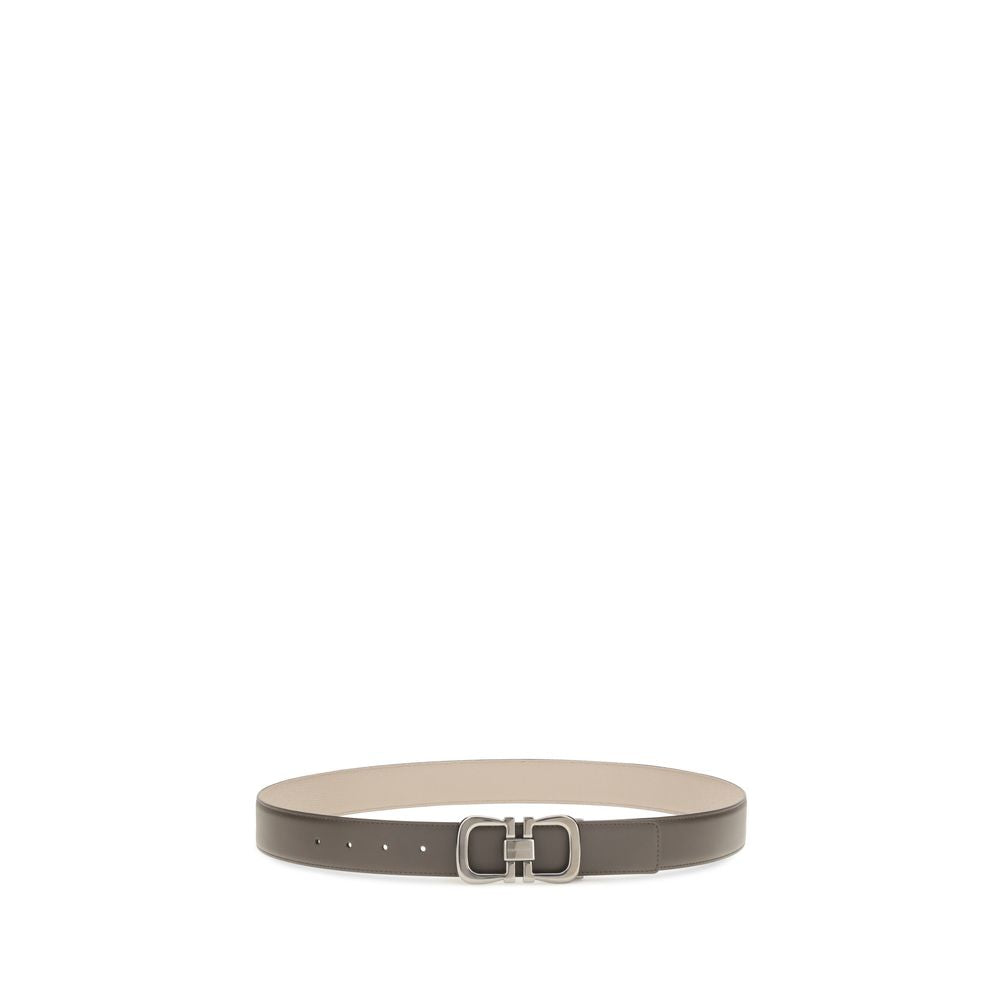 Calf Leather Reversible Belt