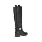 Calfskin Hug Boots