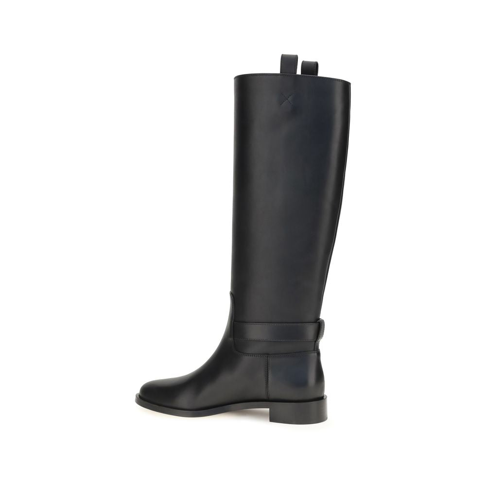 Calfskin Hug Boots