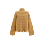 Oversized Wool Turtleneck Sweater