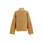 Oversized Wool Turtleneck Sweater