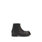 Calfskin Chelsea Biker Boots