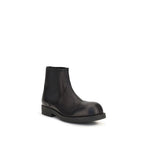 Calfskin Chelsea Biker Boots