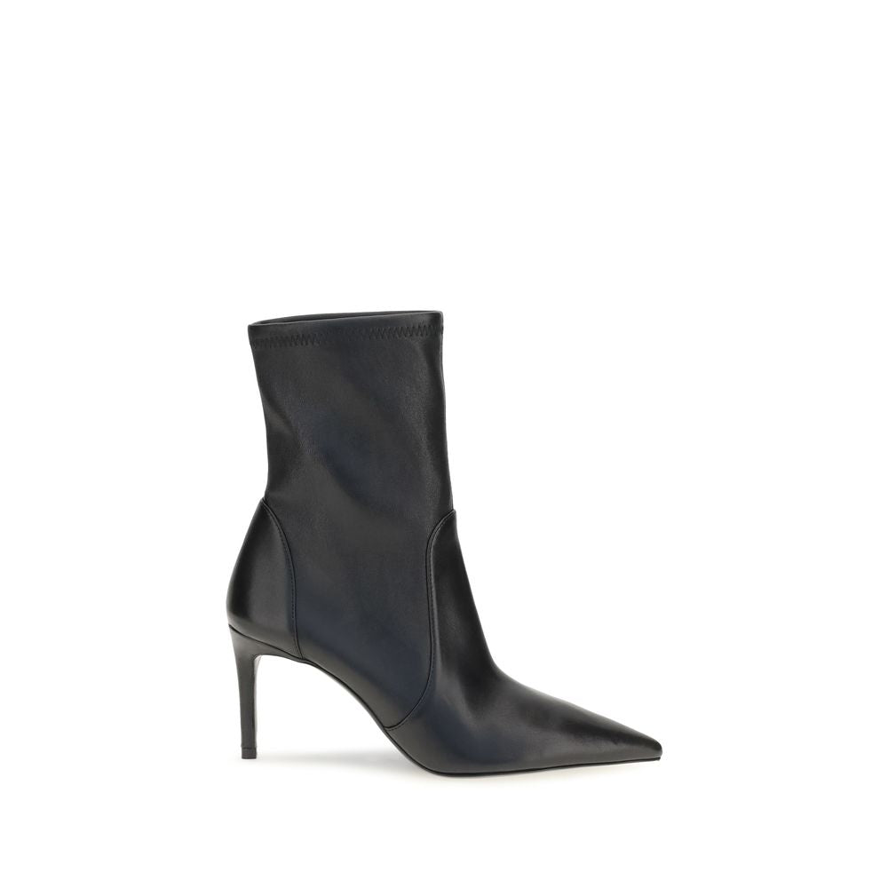 Calfskin Power Ankle Boots