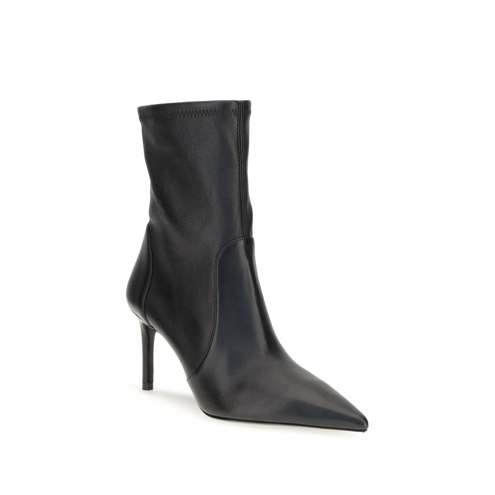 Calfskin Power Ankle Boots