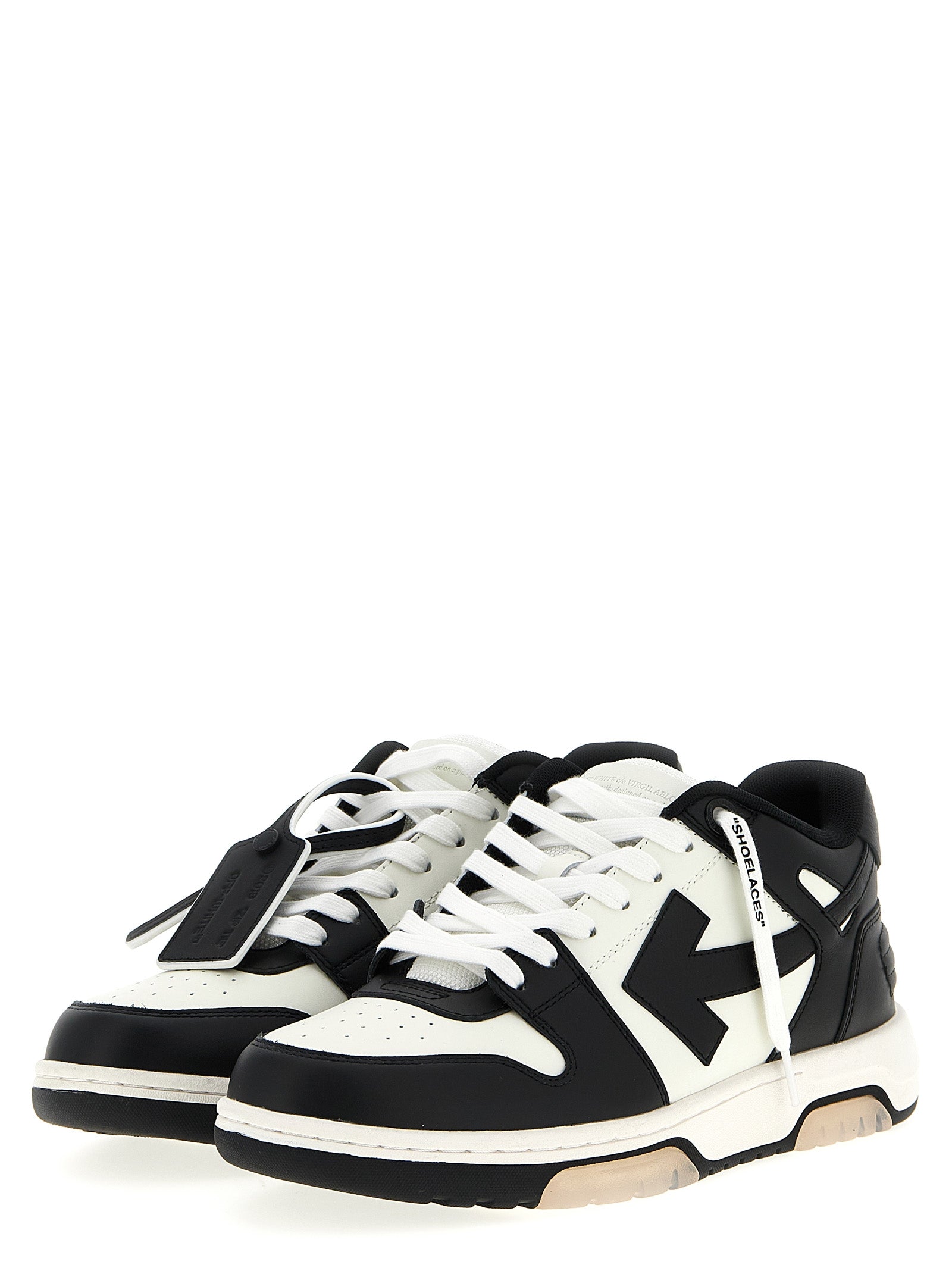 Out Of Office Bicolor Calfskin Low Top Sneakers