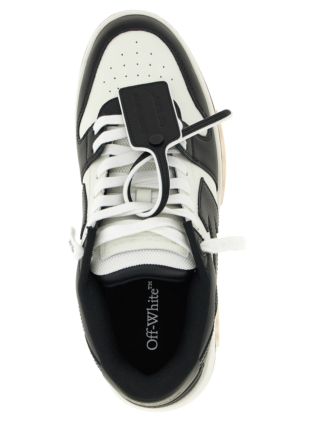 Out Of Office Bicolor Calfskin Low Top Sneakers