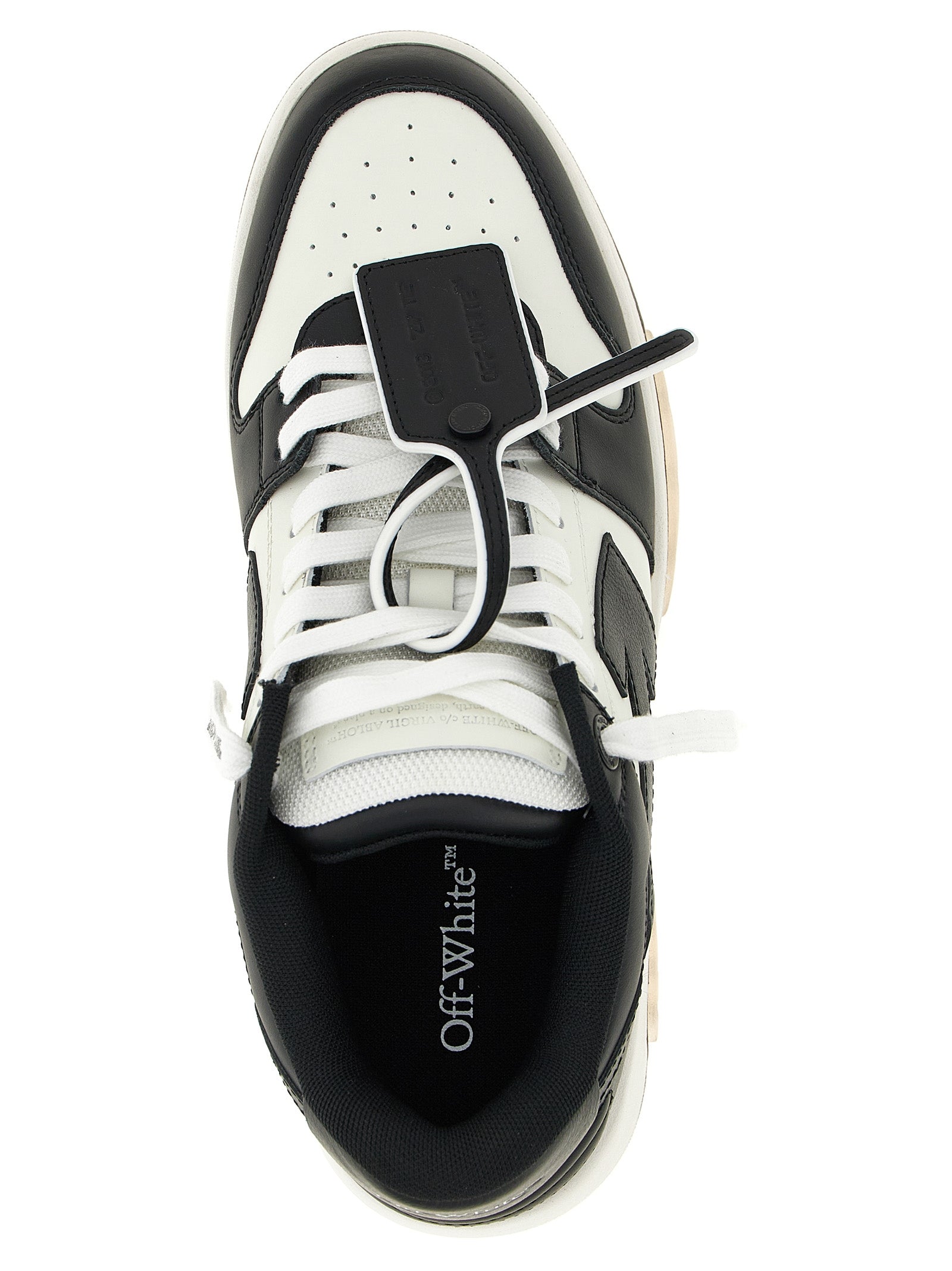 Out Of Office Bicolor Calfskin Low Top Sneakers