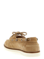 Beige Calfskin Grace Loafer