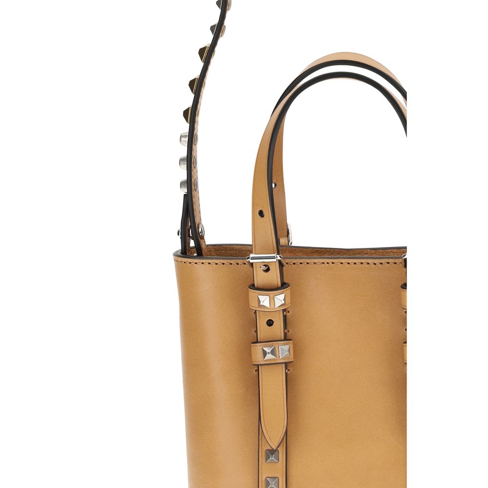 Mini Rockstud Calfskin Shoulder Bag