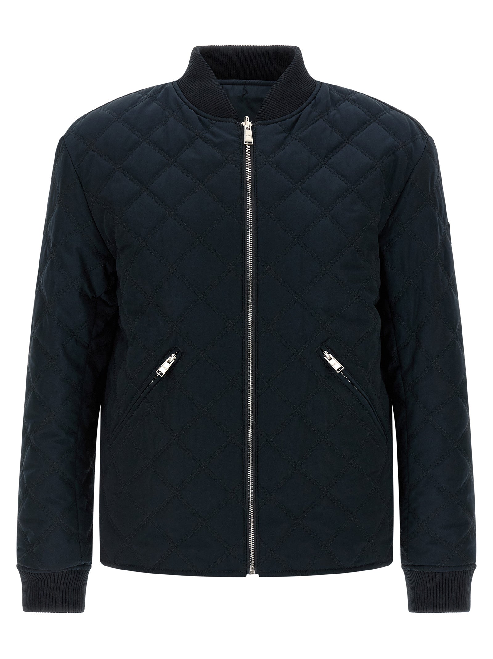 Blue Reversible Polyester Shell Jacket