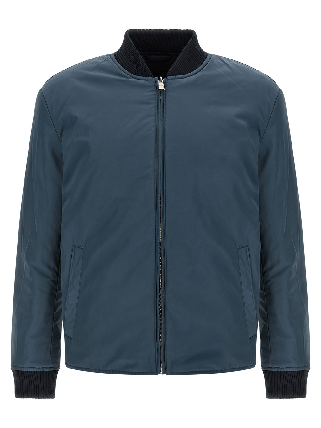 Blue Reversible Polyester Shell Jacket