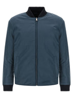Blue Reversible Polyester Shell Jacket