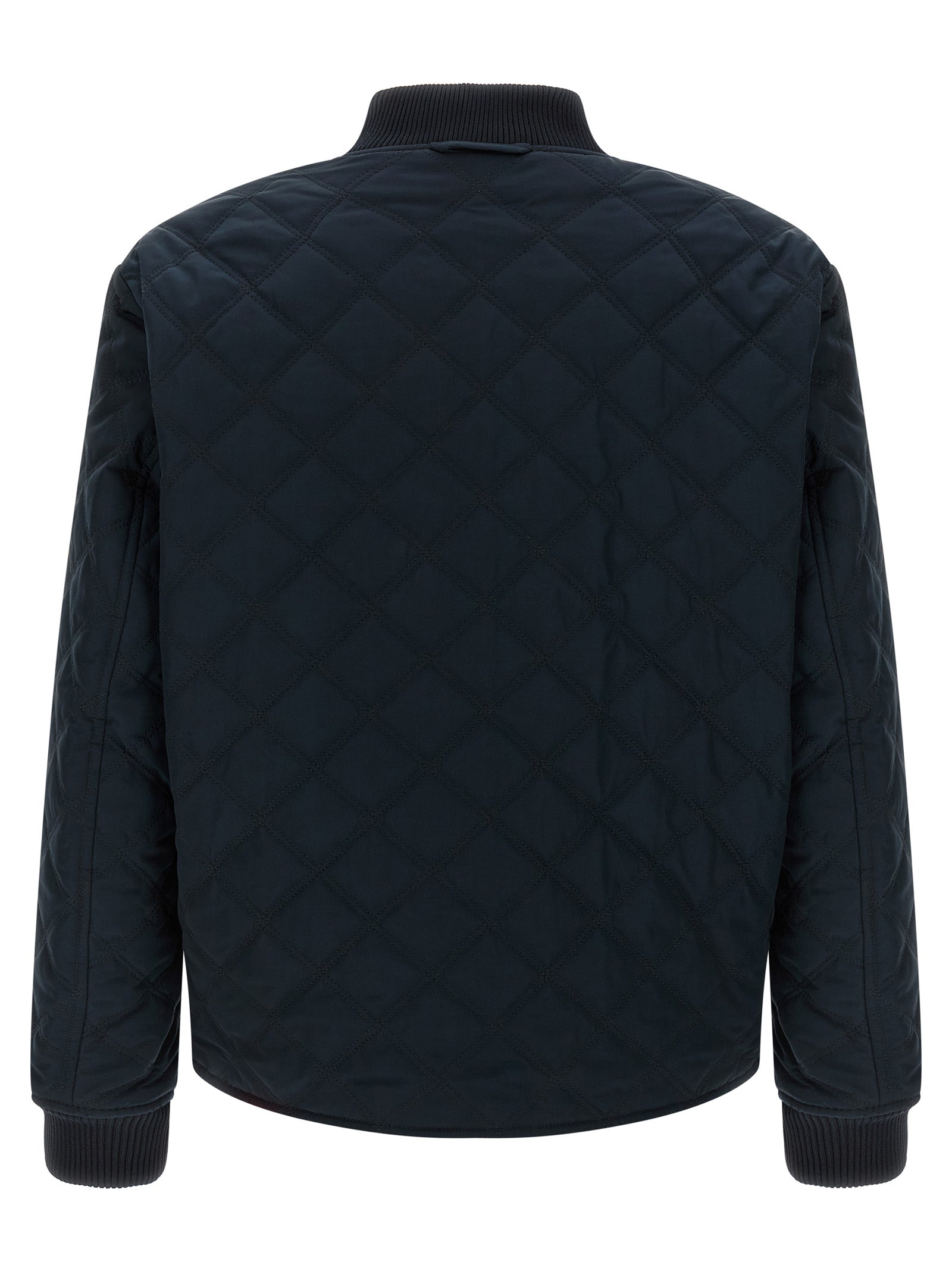 Blue Reversible Polyester Shell Jacket