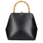 Black Leather Handbag