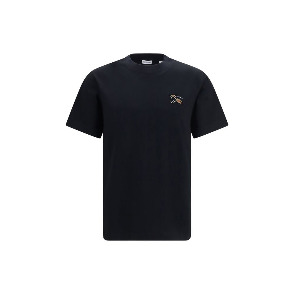 Embroidered Equestrian Knight Cotton T-Shirt