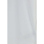 White Cotton Long Sleeve Top