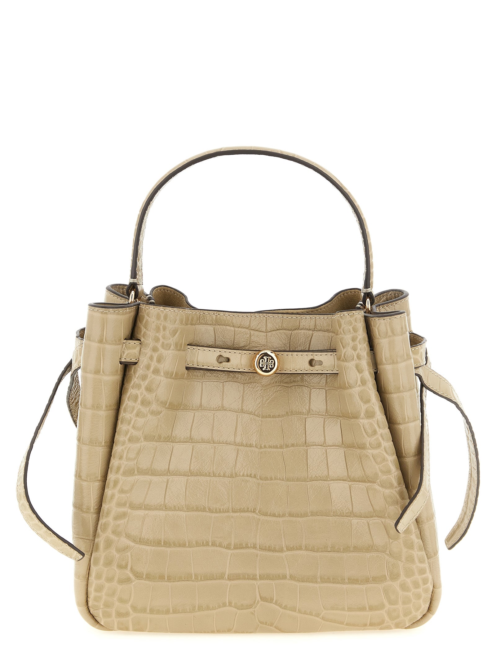 Romy Small Cowhide Bucket Bag