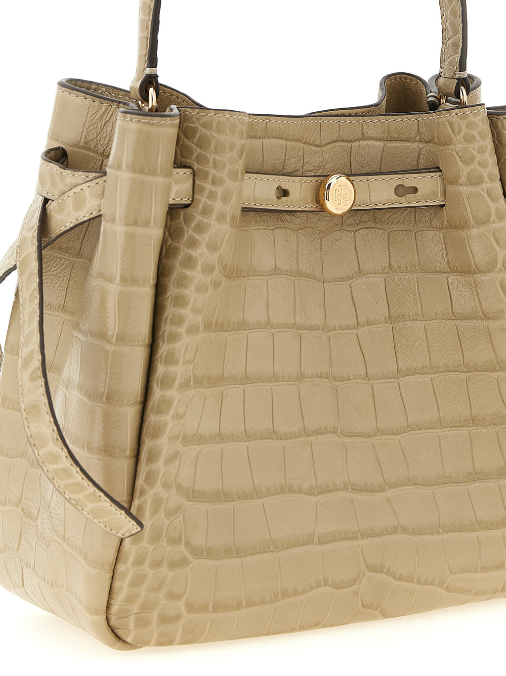 Romy Small Cowhide Bucket Bag