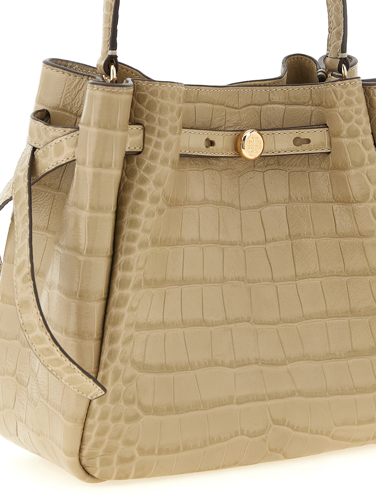 Romy Small Cowhide Bucket Bag