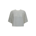 Oversized White Cotton T-Shirt