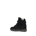 Calfskin Wedge Sneakers