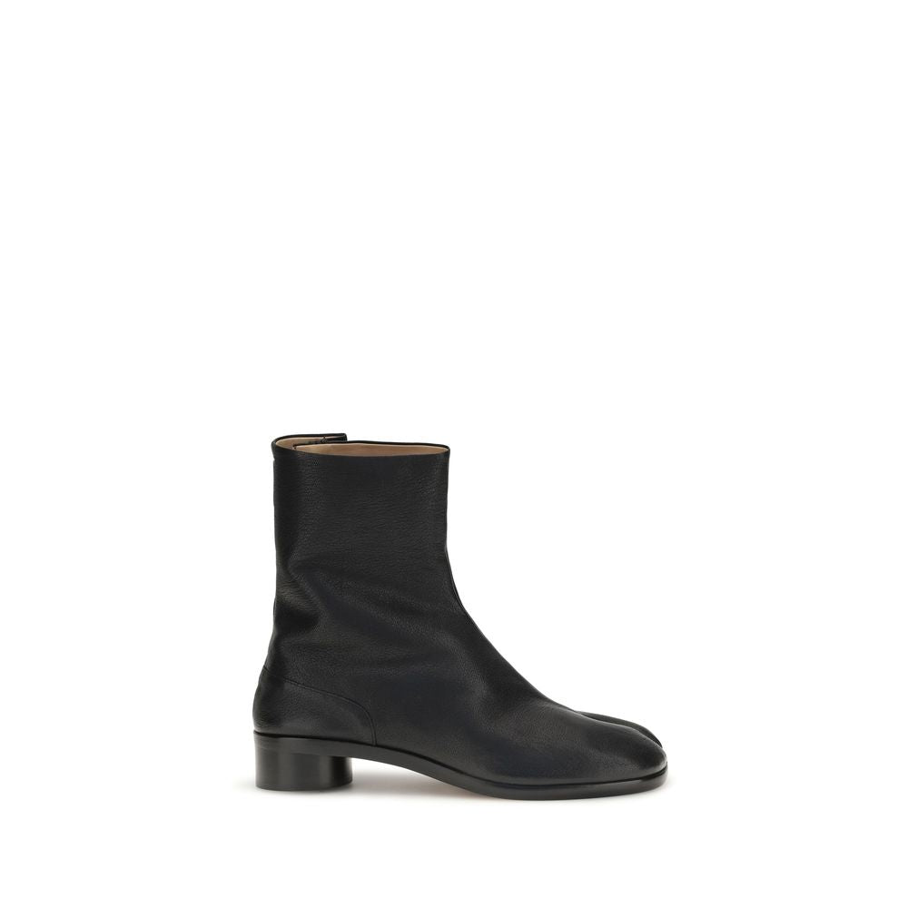 Calfskin Tabi Ankle Boots