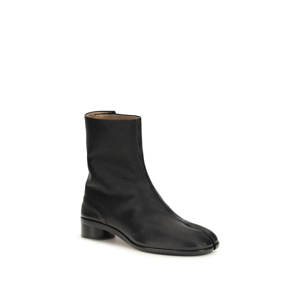 Calfskin Tabi Ankle Boots