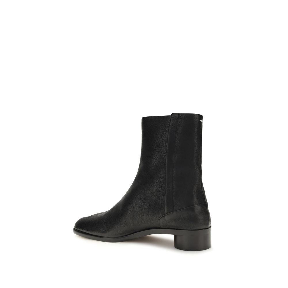 Calfskin Tabi Ankle Boots