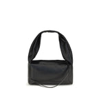 Small Thermoformed Sheepskin East West Shoulder Bag