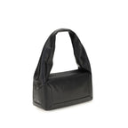 Small Thermoformed Sheepskin East West Shoulder Bag
