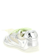 Silver Leather Yulia Sneakers