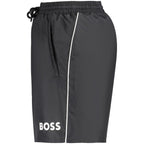 Polyester Swim Boxer Shorts