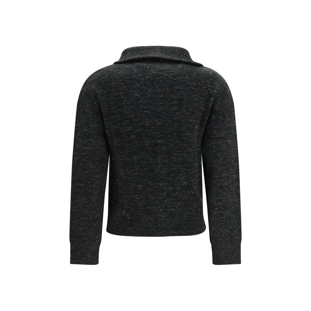 Coxy High‑Neck Viscose Blend Sweatshirt