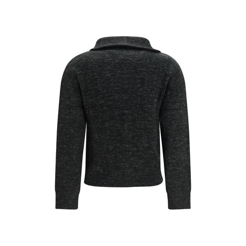 Coxy High‑Neck Viscose Blend Sweatshirt