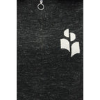 Coxy High‑Neck Viscose Blend Sweatshirt