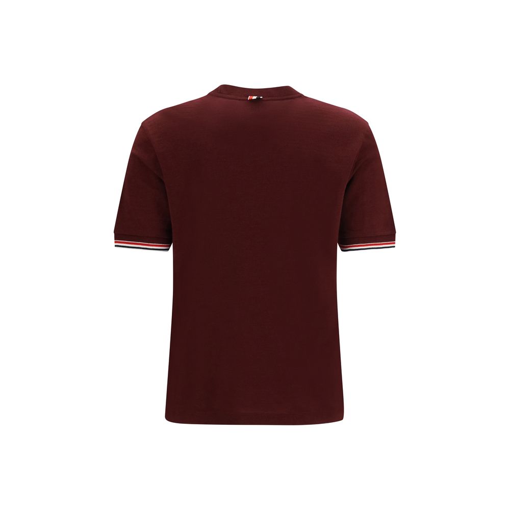 Bordeaux Wool Blend T-Shirt