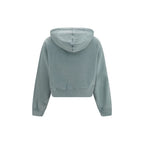 Gray Cotton Pullover Hoodie