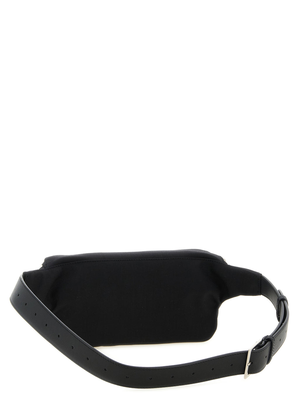 Black Lamb Leather Belt Bag