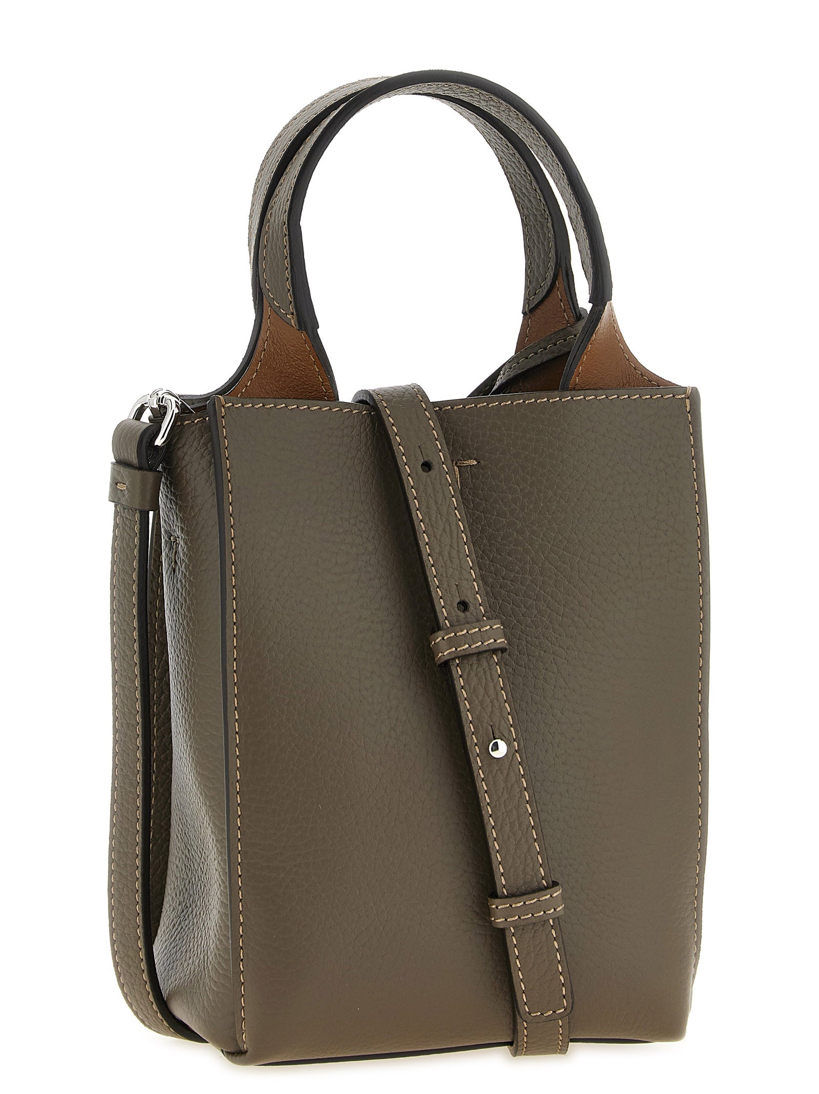 Hammered Calfskin Micro Handbag