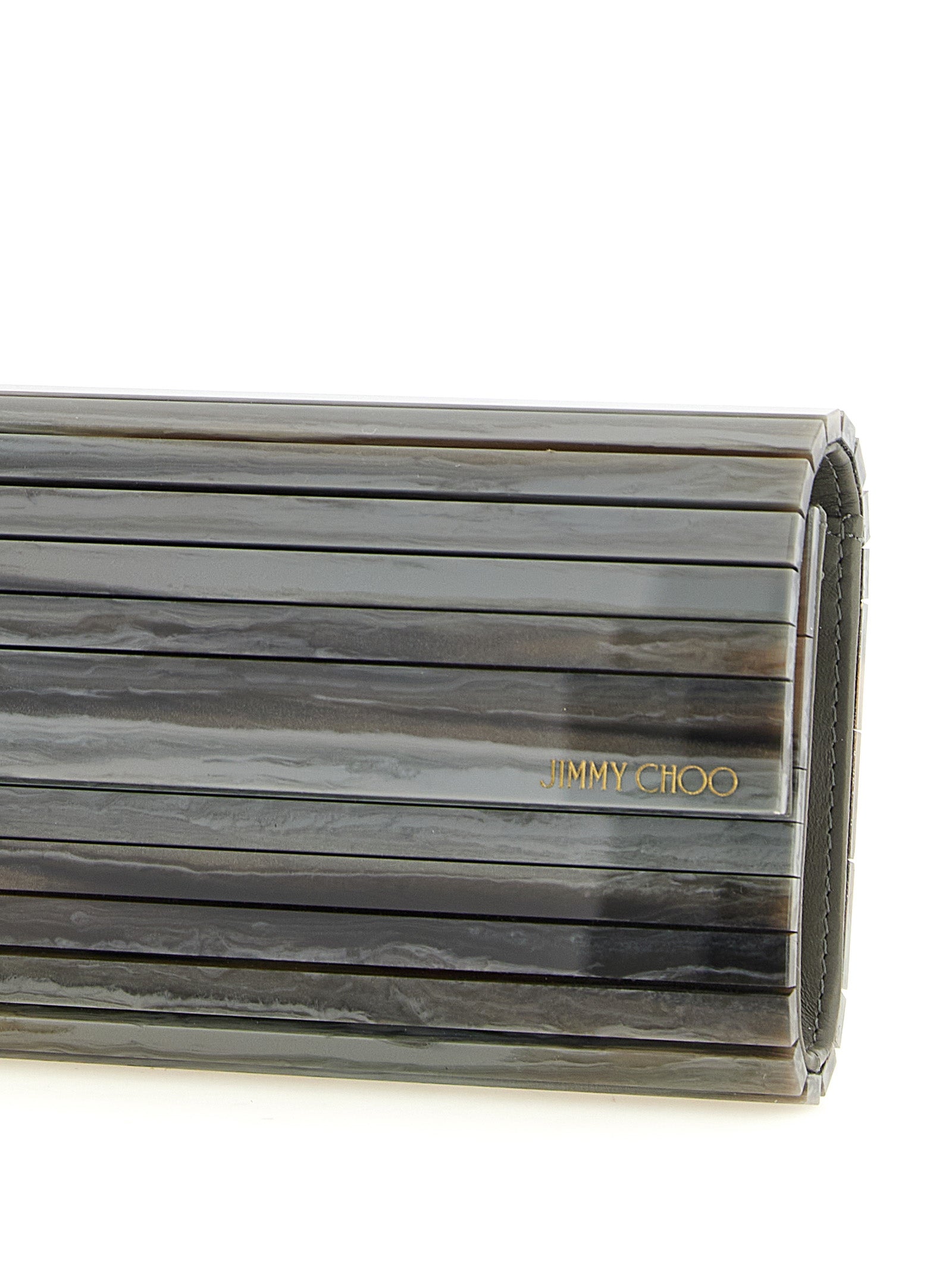 Gray Polyester Sweetie Clutch