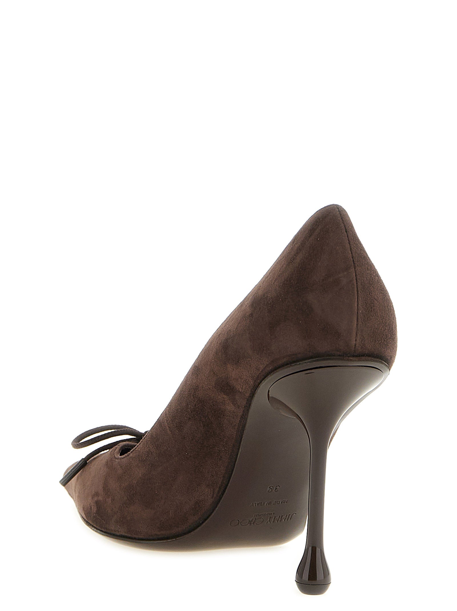 Brown Suede Scarlett Pumps