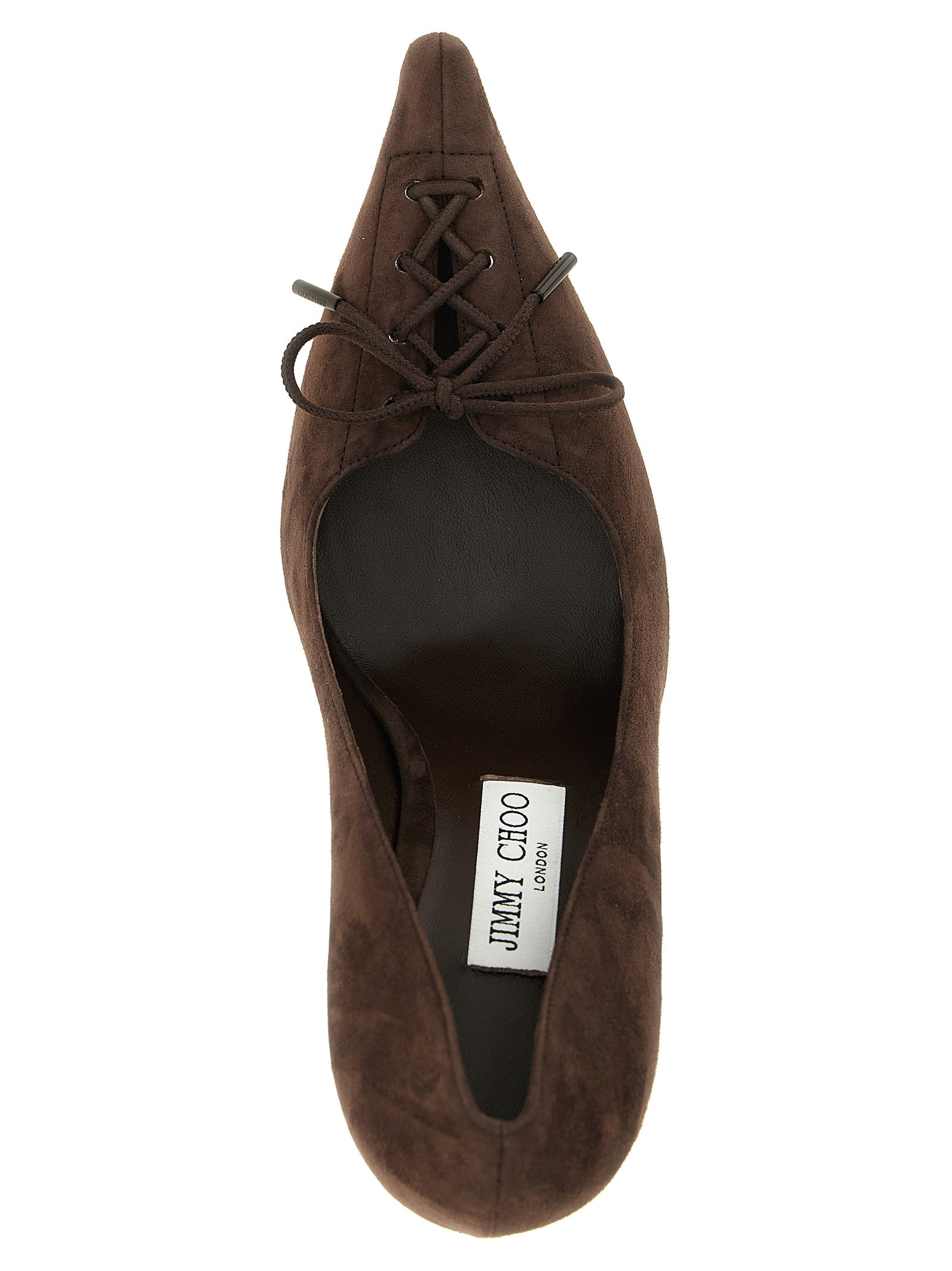 Brown Suede Scarlett Pumps