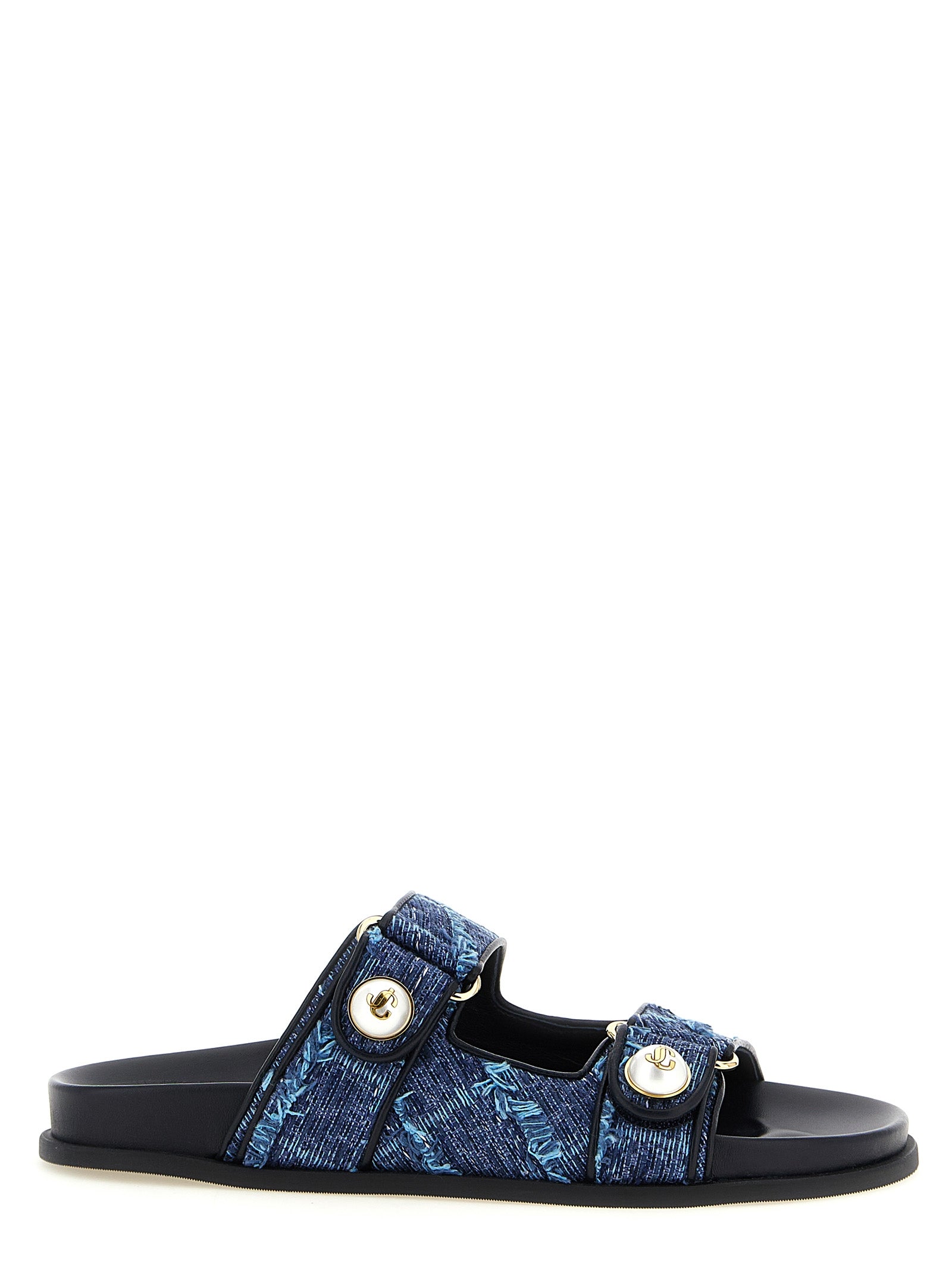 Fayence Denim Sandals